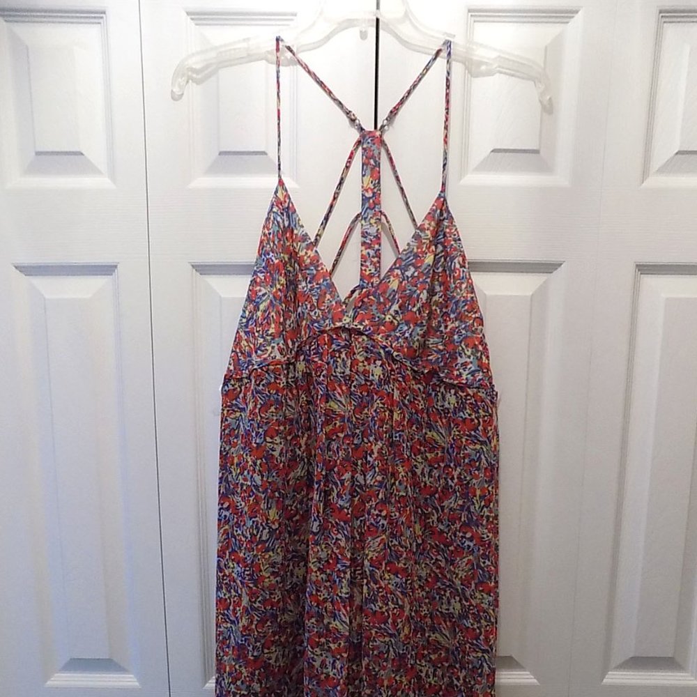 BCBGeneration Floral Strappy Dress